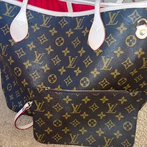 Louis Vuitton purse and wallet